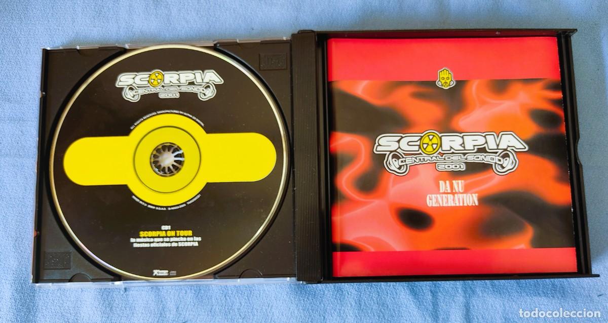 CDs de m&uacute;sica: 3 CD SCORPIA CENTRAL DEL SONIDO 2001 DA NU GENERATION - Foto 3