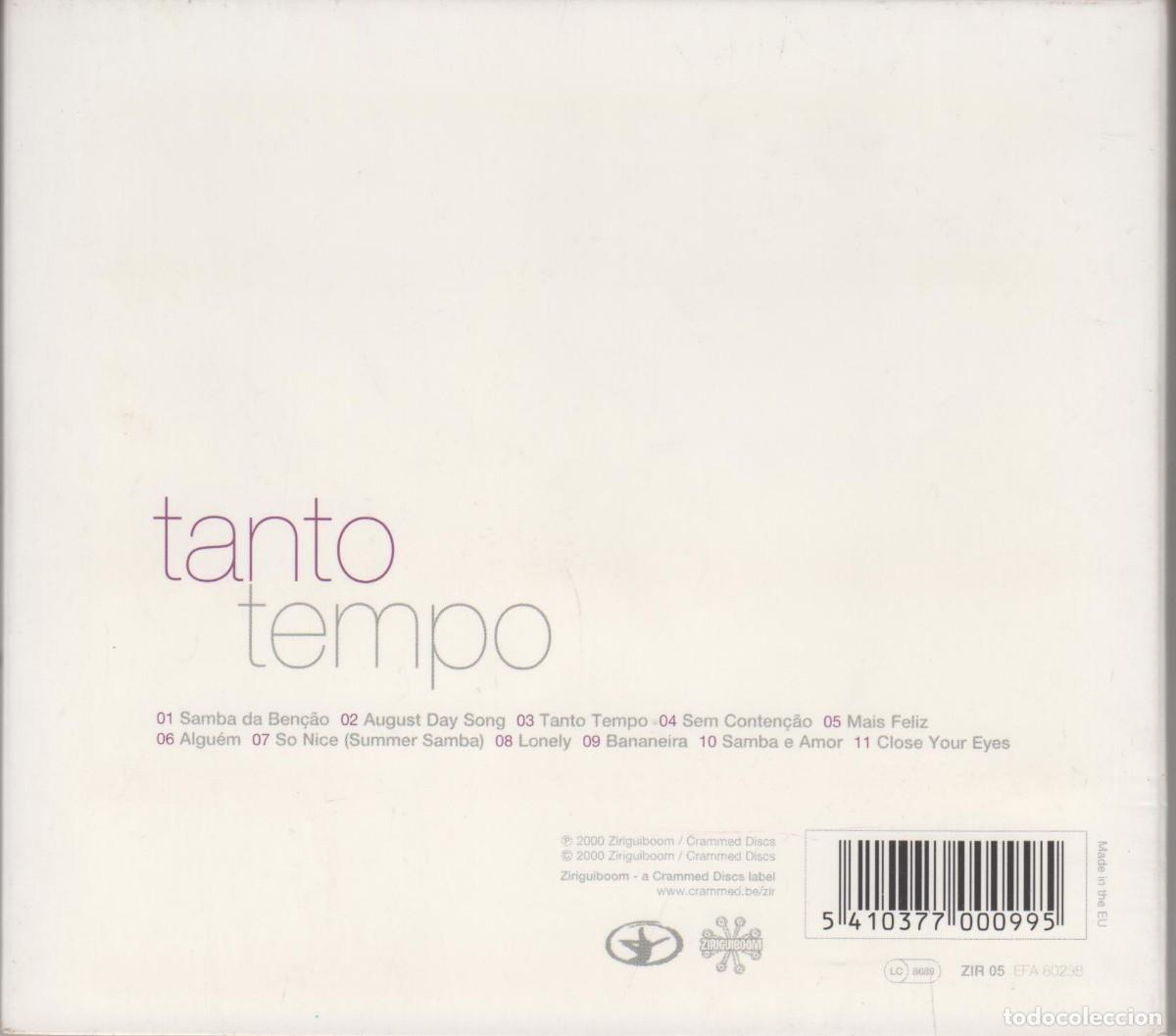 CDs de m&uacute;sica: Bebel Gilberto cd Tanto tempo 2000 - Foto 2