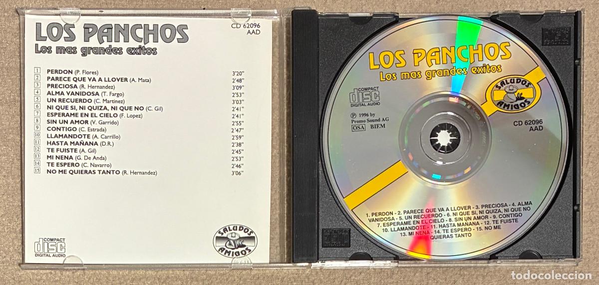 CDs de m&uacute;sica: Los Panchos. Los mas grandes exitos (1063CD) - Foto 3