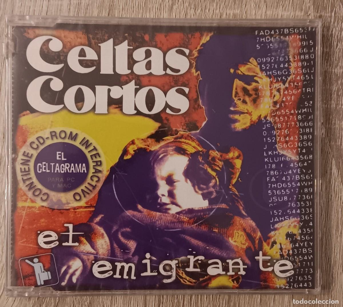 CDs de m&uacute;sica: CD SINGLE MAXI CELTAS CORTOS EL EMIGRANTE PRECINTADO - Foto 1