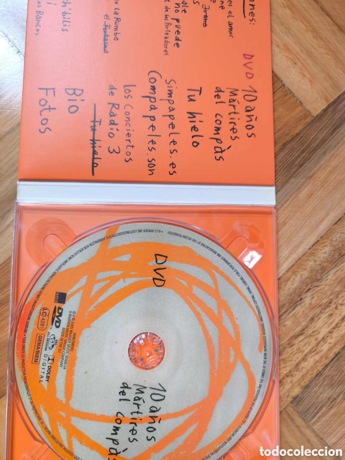 CDs de m&uacute;sica: CD+DVD M&aacute;rtires del Comp&aacute;s. 10 a&ntilde;os - Foto 4