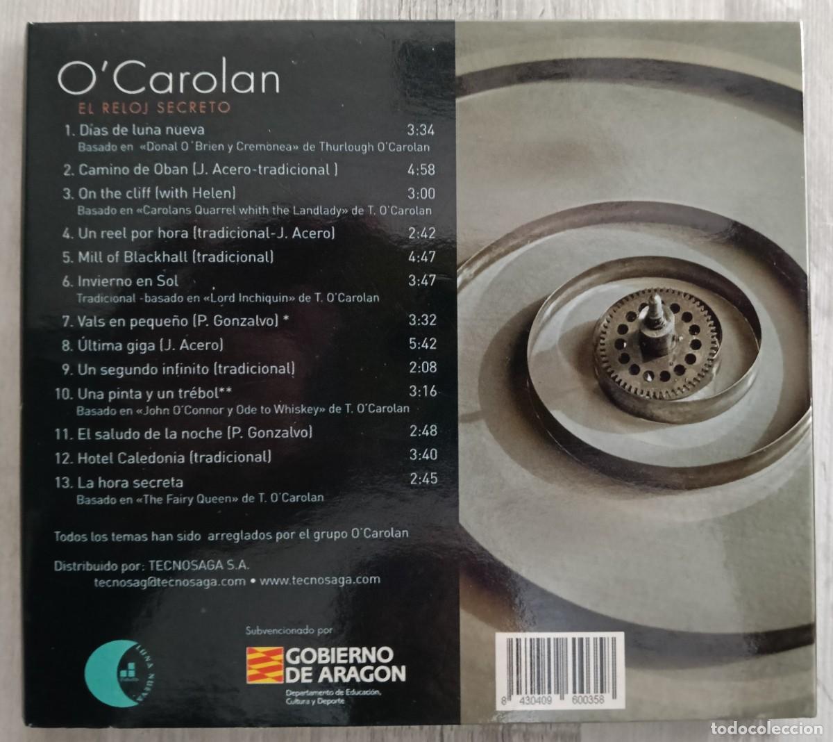 CDs de m&uacute;sica: OCarolan - El Reloj Secreto - Foto 2