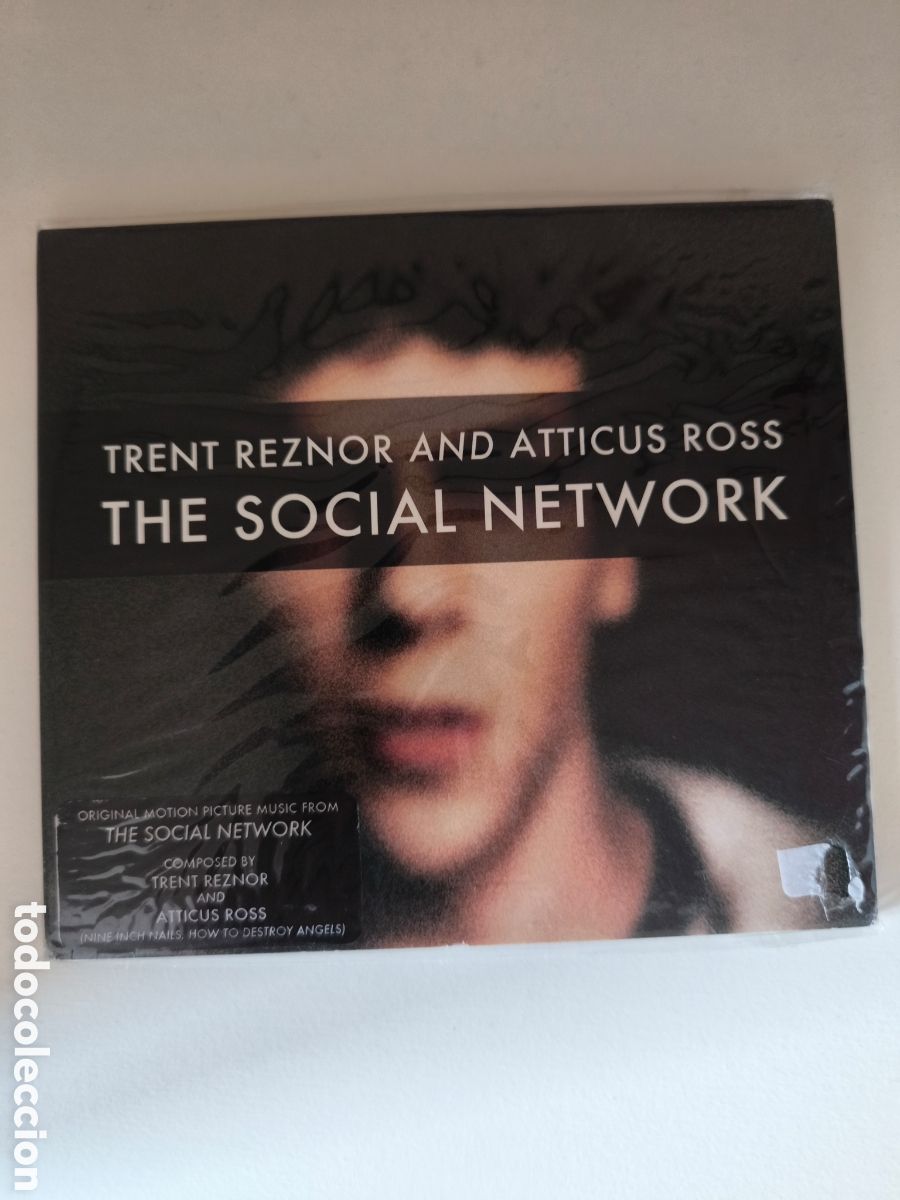 CDs de M&uacute;sica: CD The Social Network. Trent Reznor & Atticus Ross. BSO La red social. Nine Inch Nails