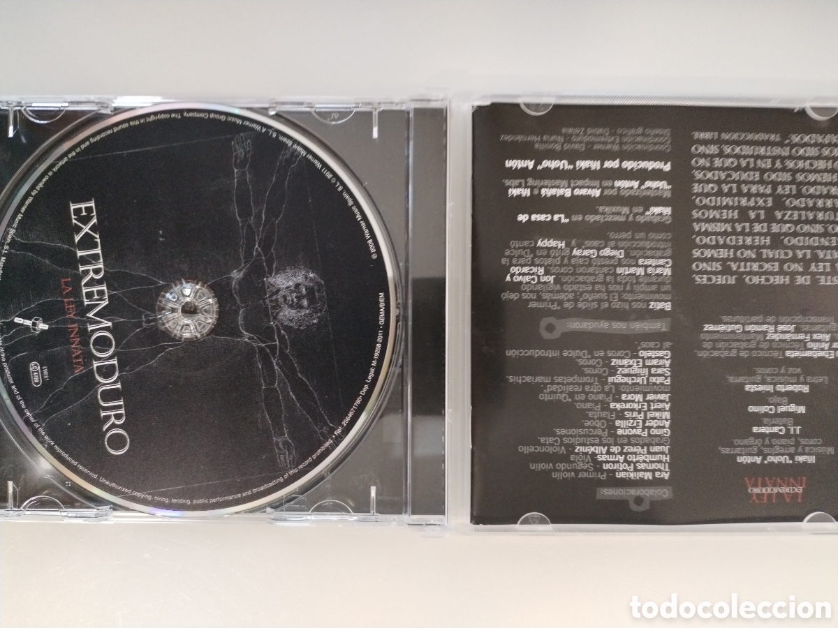 CDs de m&uacute;sica: EXTREMODURO. La ley innata, CD - Foto 3