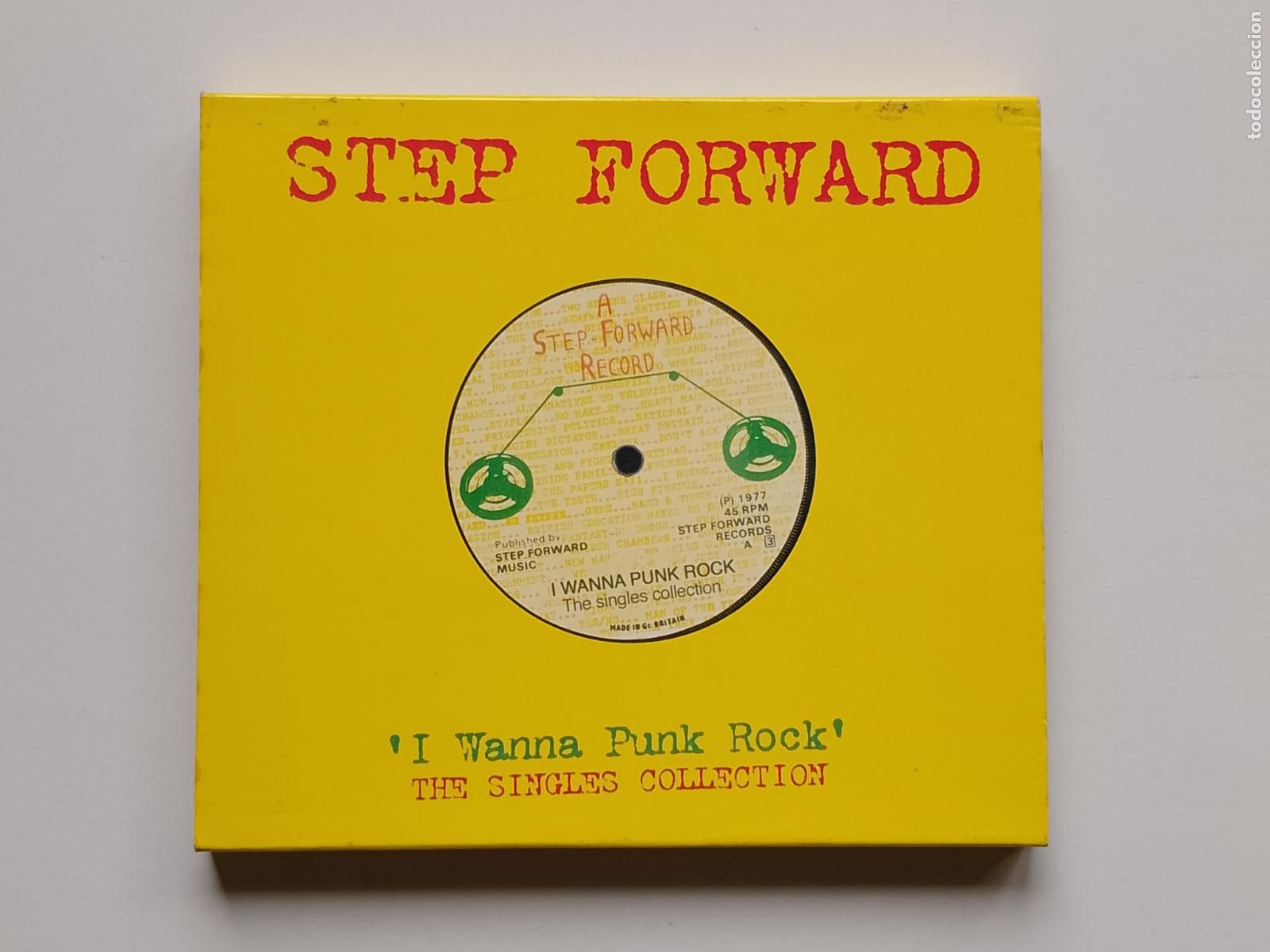 CD de M&uacute;sica: Varios-I Wanna Punk Rock-The Step Forward Singles Collection (cd. Castle.2007) The Fall, Chelsea,...