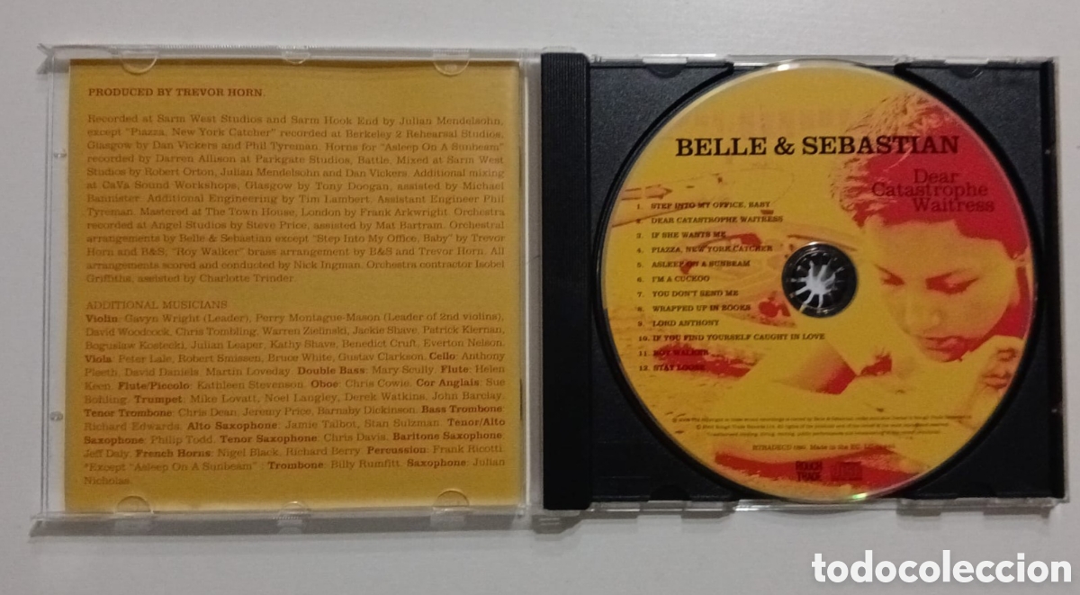 CDs de m&uacute;sica: Belle & Sebastian &ndash; Dear Catastrophe Waitress - Foto 2
