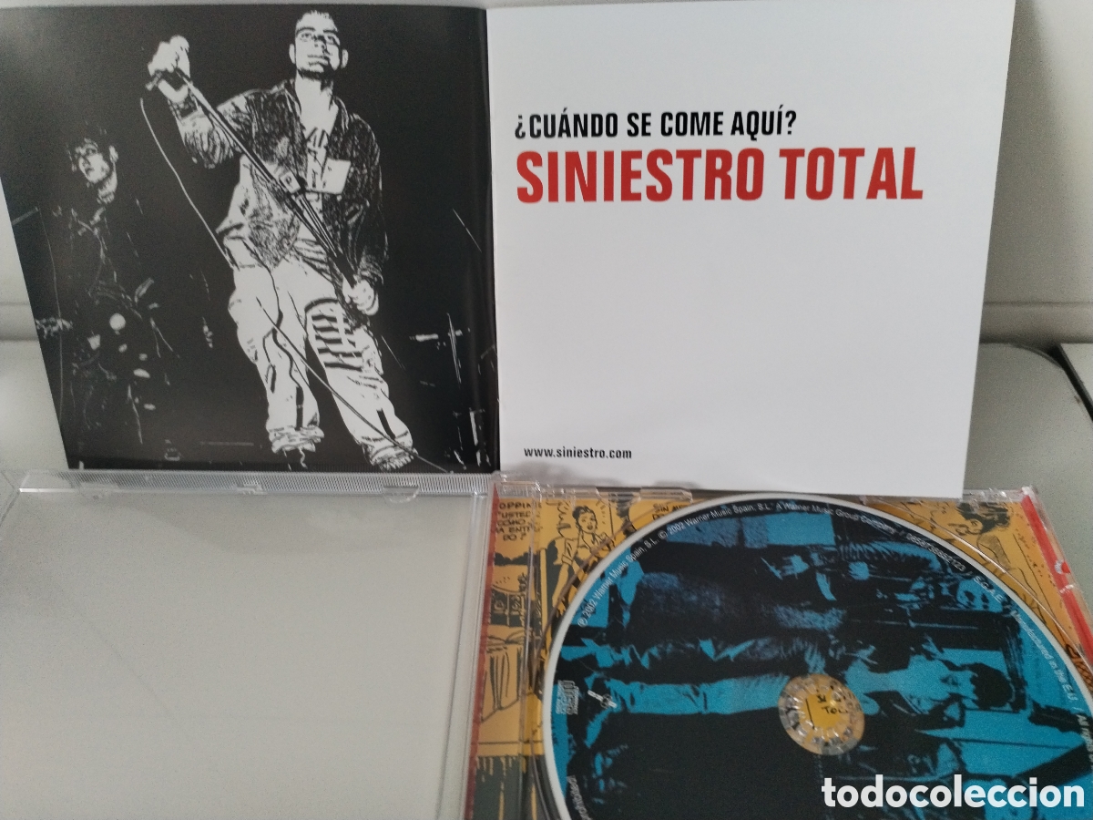 CDs de m&uacute;sica: SINIESTRO TOTAL, Cuando se come aqu&iacute;?, CD - Foto 8