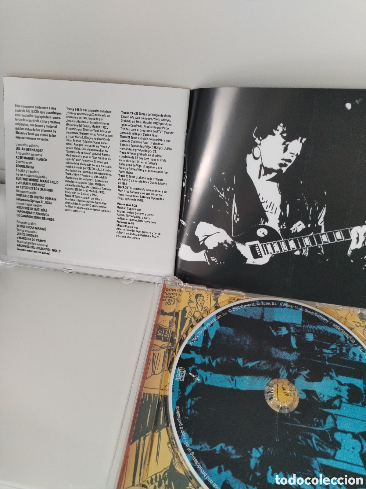 CDs de m&uacute;sica: SINIESTRO TOTAL, Cuando se come aqu&iacute;?, CD - Foto 9