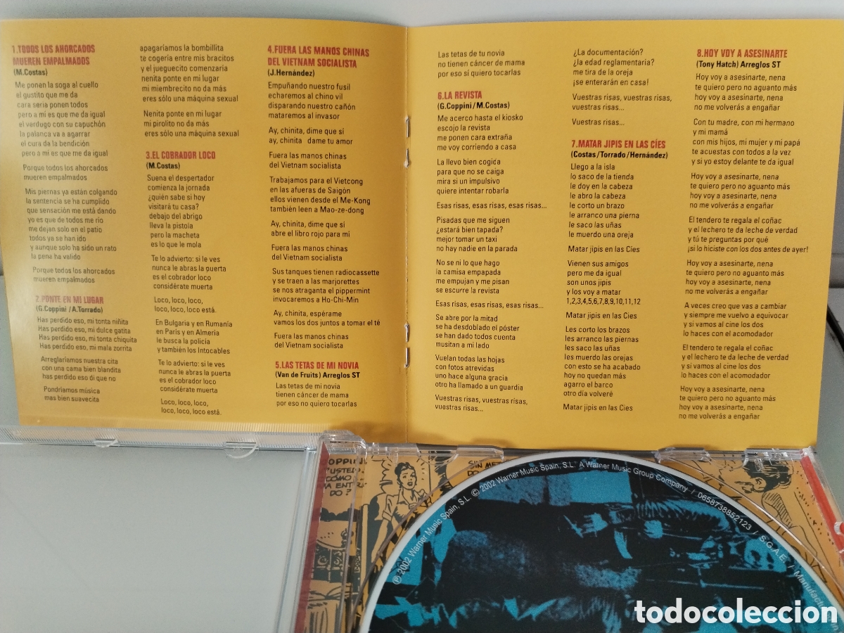CDs de m&uacute;sica: SINIESTRO TOTAL, Cuando se come aqu&iacute;?, CD - Foto 11