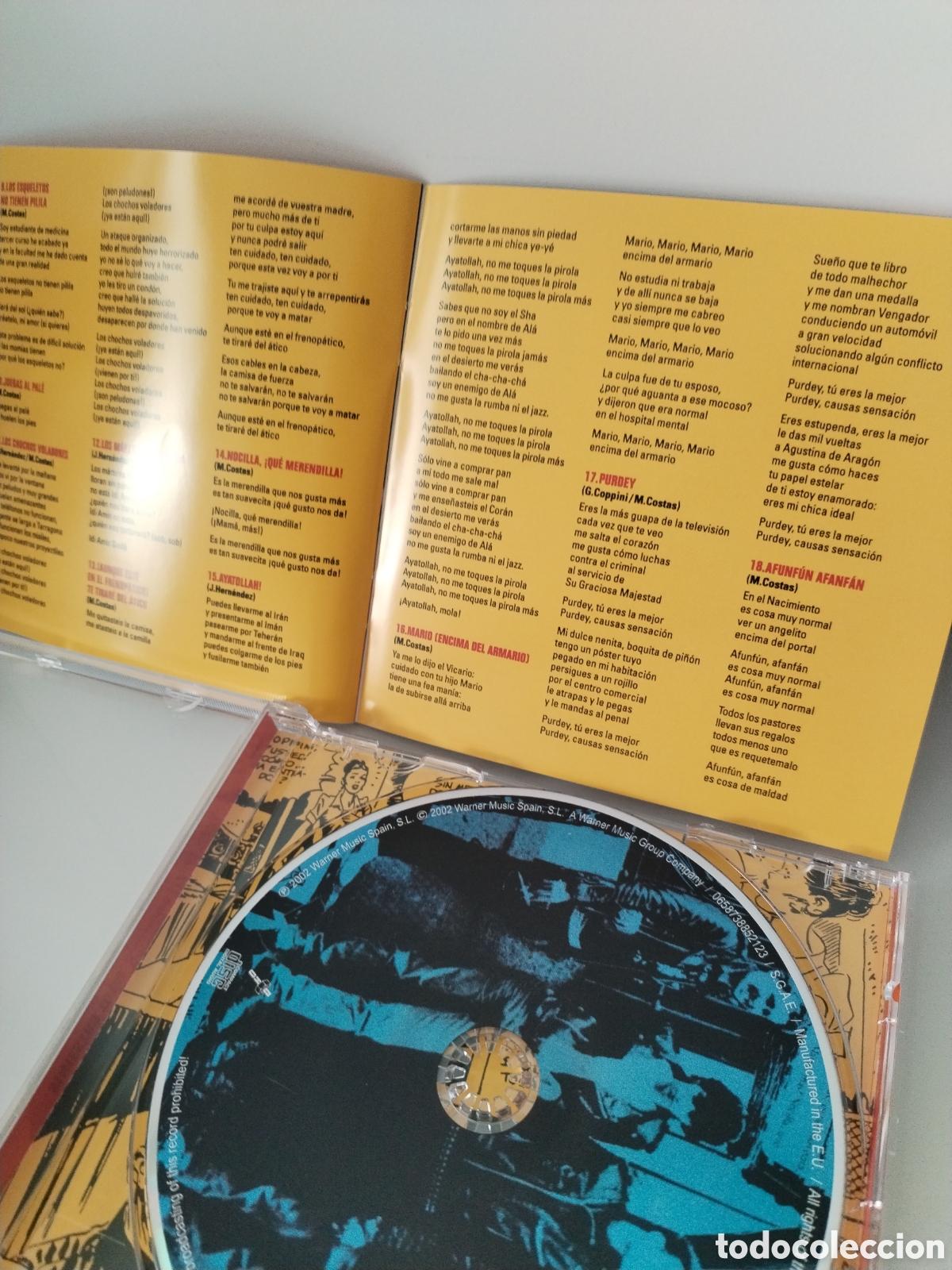 CDs de m&uacute;sica: SINIESTRO TOTAL, Cuando se come aqu&iacute;?, CD - Foto 12