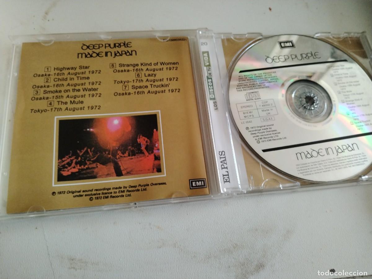 CDs de m&uacute;sica: Deep purple -made in Japan - Foto 3