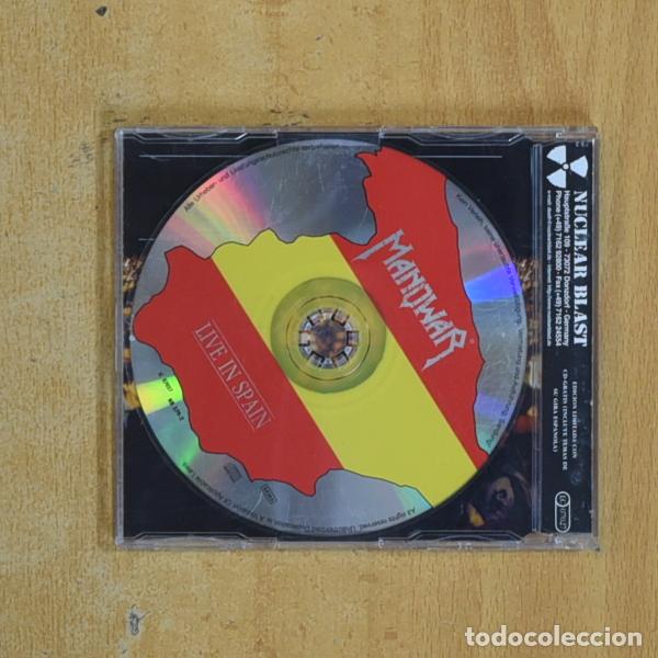 CDs de m&uacute;sica: MANOWAR - LIVE IN SPAIN - CD SINGLE - Foto 2
