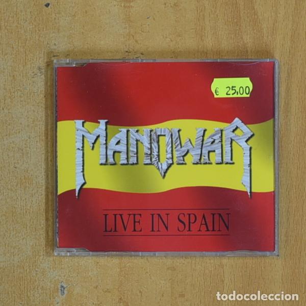 CDs de m&uacute;sica: MANOWAR - LIVE IN SPAIN - CD SINGLE - Foto 1
