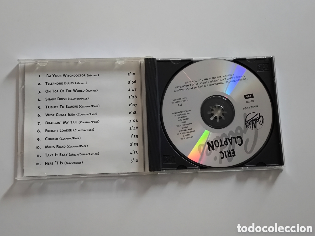 CDs de m&uacute;sica: Eric Clapton - Early greatest - Foto 3