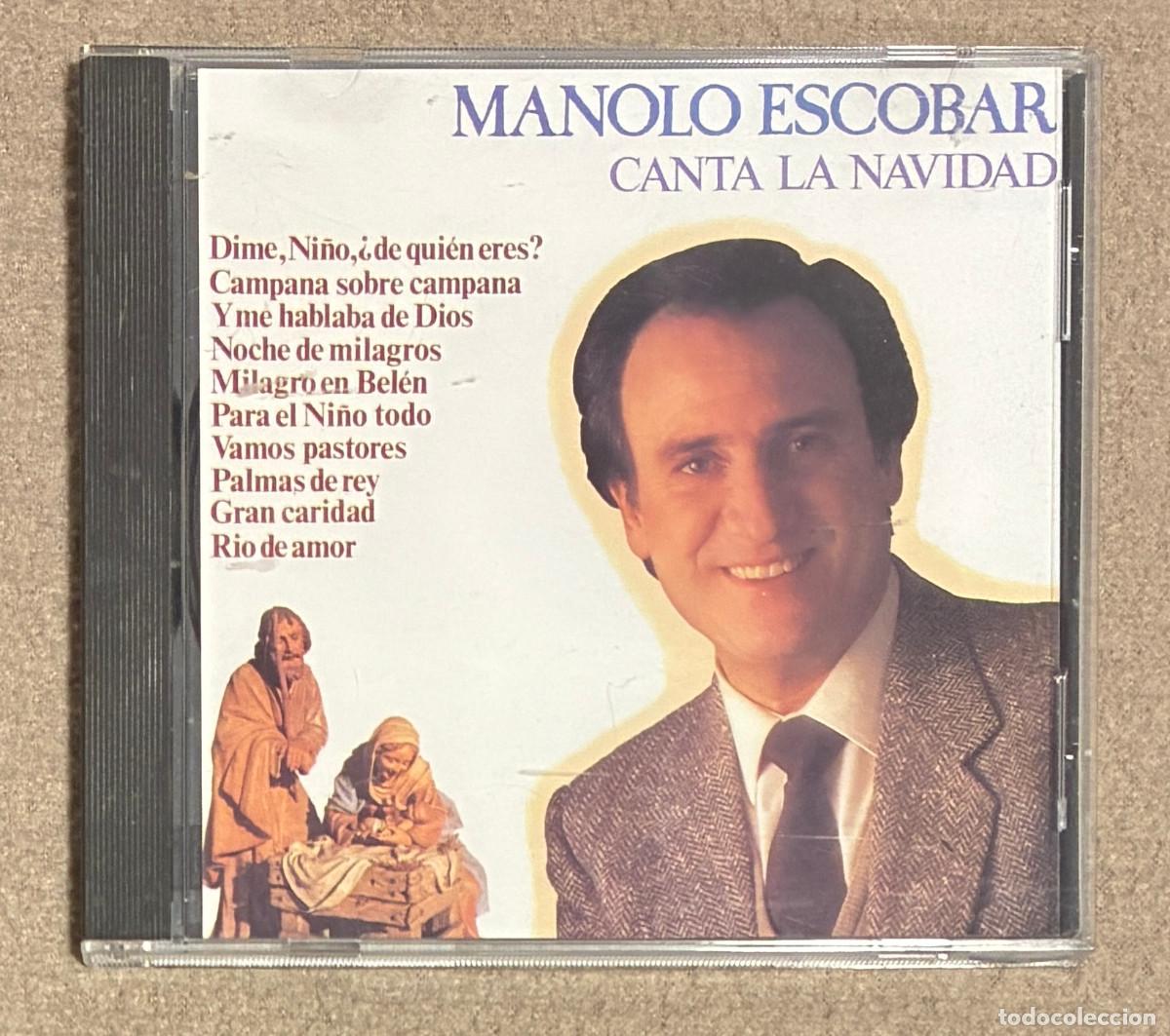 CDs de m&uacute;sica: Manolo Escobar. Canta la Navidad (1040CD) - Foto 1