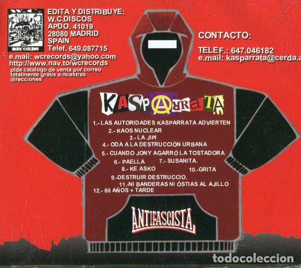 CDs de m&uacute;sica: Kasparrata &ndash; Kasparrata - CD - Foto 2