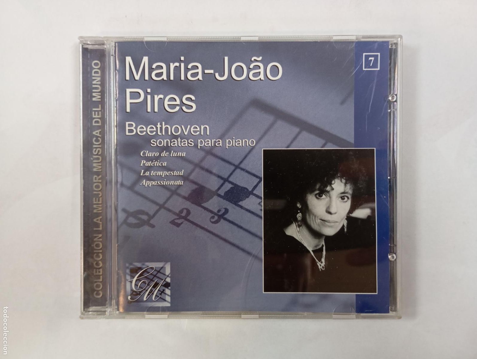 CDs de M&uacute;sica: MARIA-JOAO PIRES. BEETHOVEN SONATAS PARA PIANO. COLECCI&Oacute;N LA MEJOR M&Uacute;SICA DEL MUNDO 7. CD. TDKV145