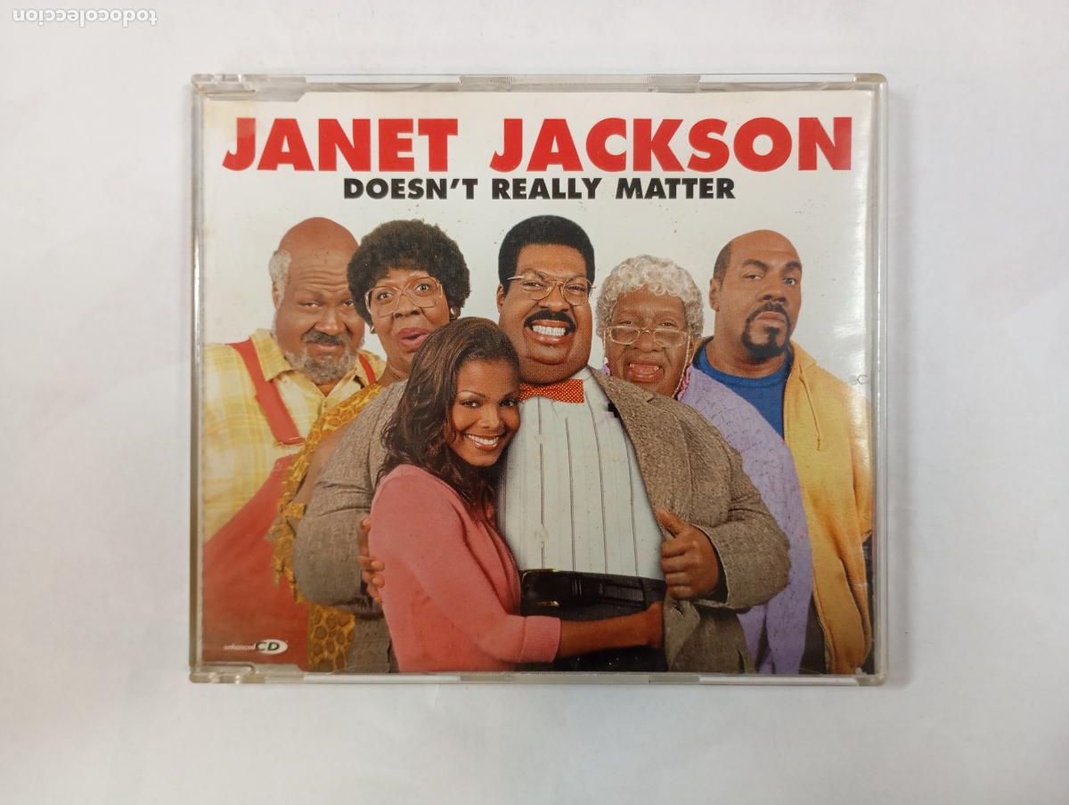 CDs de m&uacute;sica: JANET JACKSON: Doesnt Really Matter. CD SINGLE. TDKV145 - Foto 1