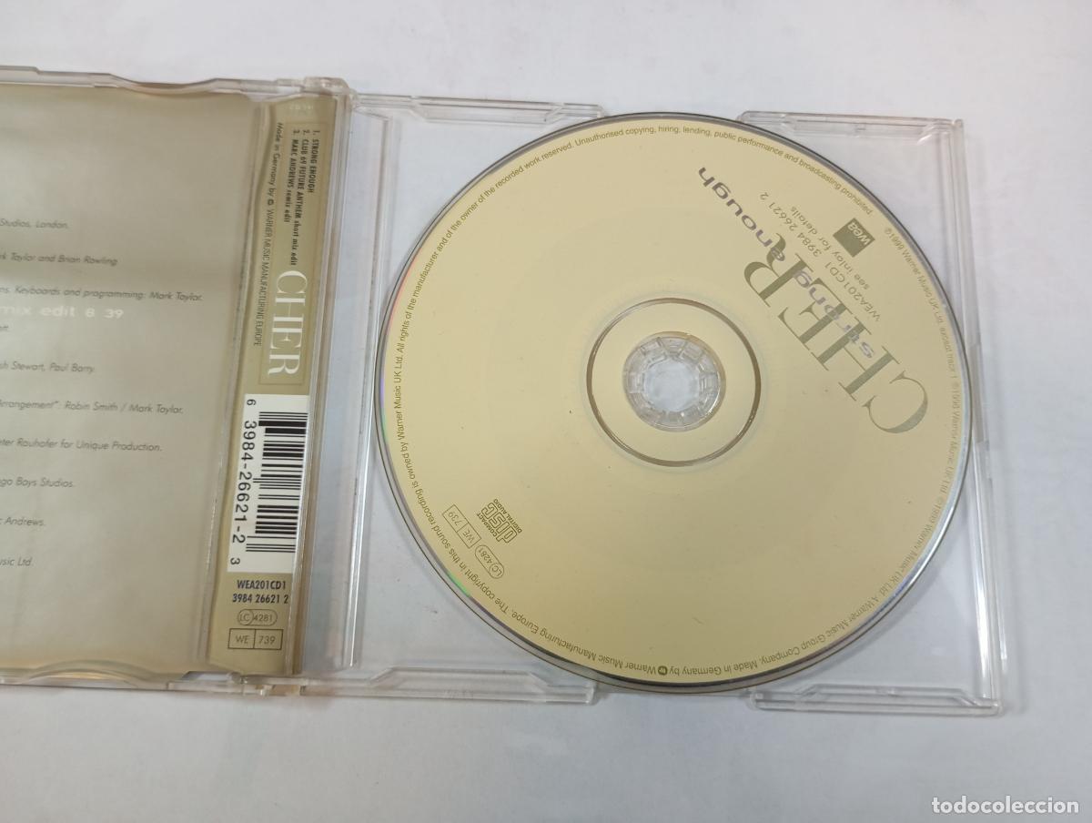 CDs de m&uacute;sica: CHER Strong enough. CD. Single. TDKV145 - Foto 2