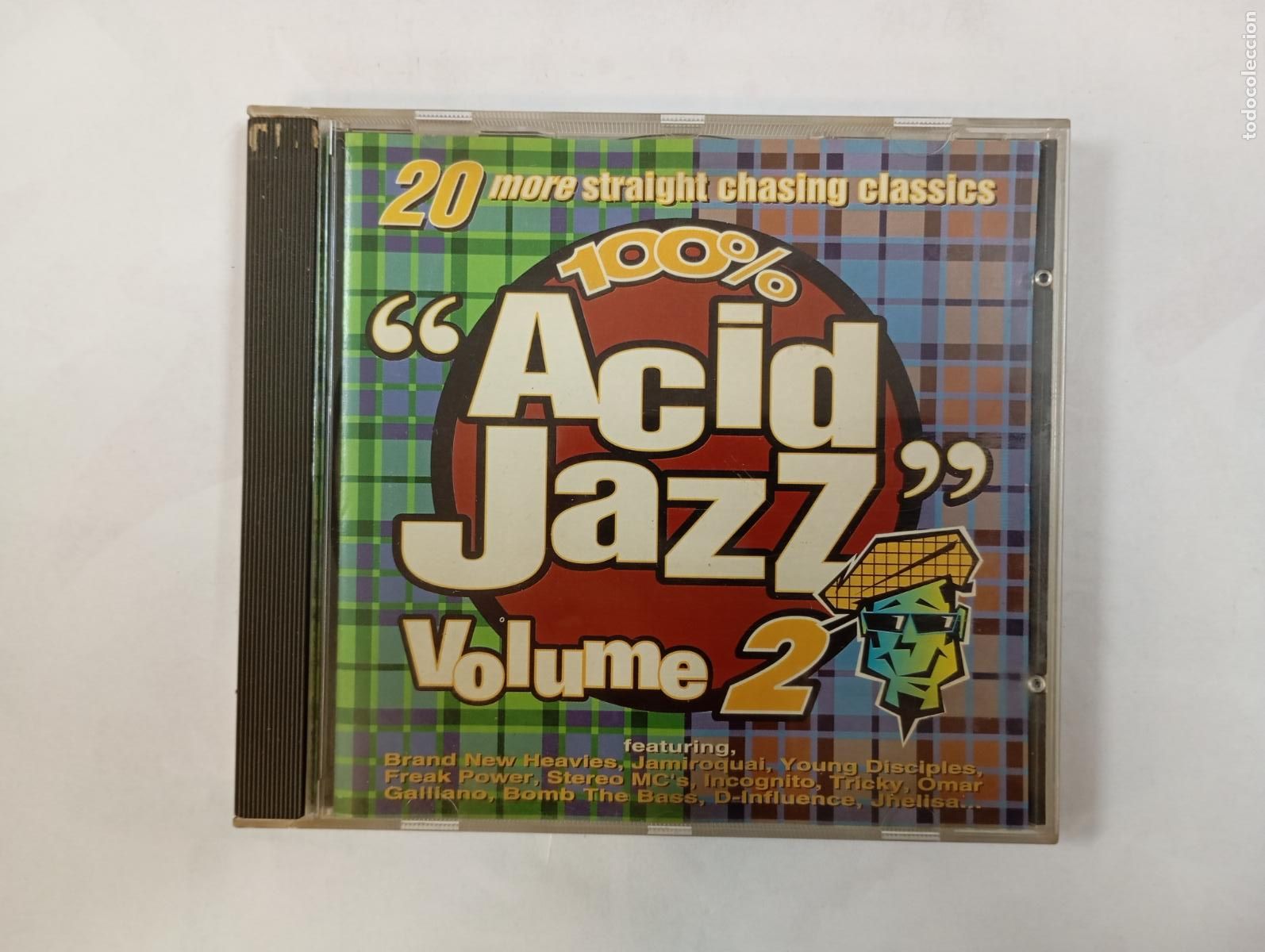 CDs de M&uacute;sica: ACID JAZZ VOLUME 2. 20 MORE STRAIFHT CHASING CLASSICS. CD. TDKV145