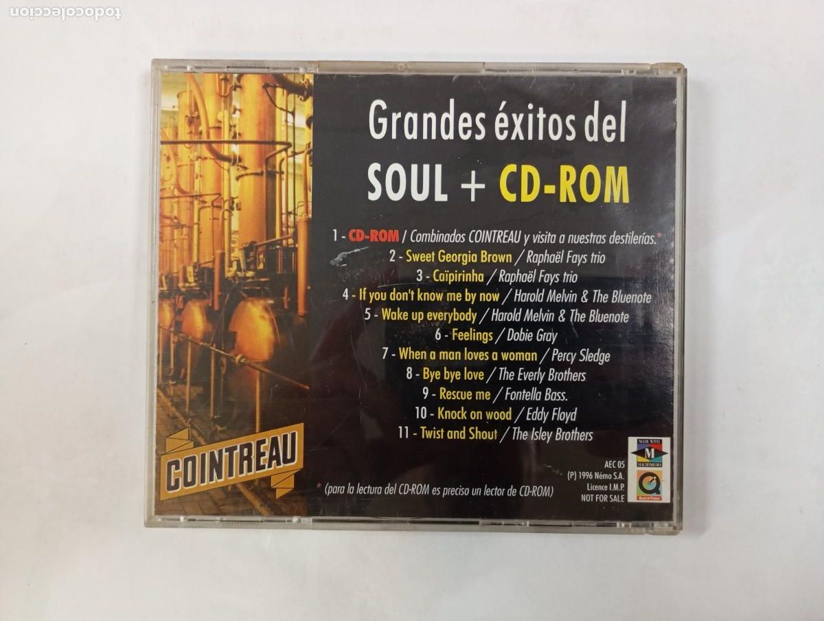 CDs de m&uacute;sica: Grandes &eacute;xitos del Soul + CD-ROM. Cointreau. CD. TDKV145 - Foto 3