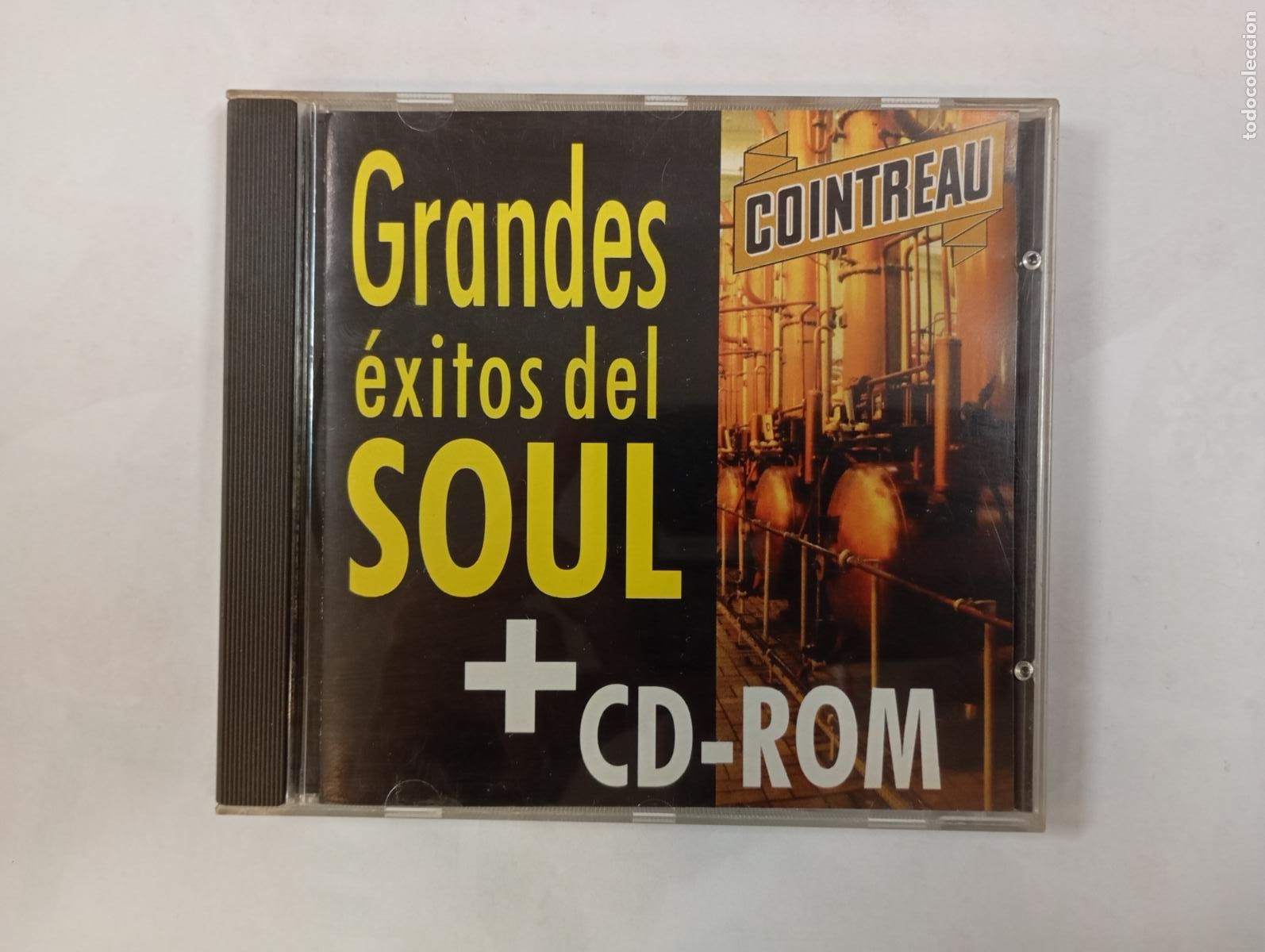 CDs de M&uacute;sica: Grandes &eacute;xitos del Soul + CD-ROM. Cointreau. CD. TDKV145