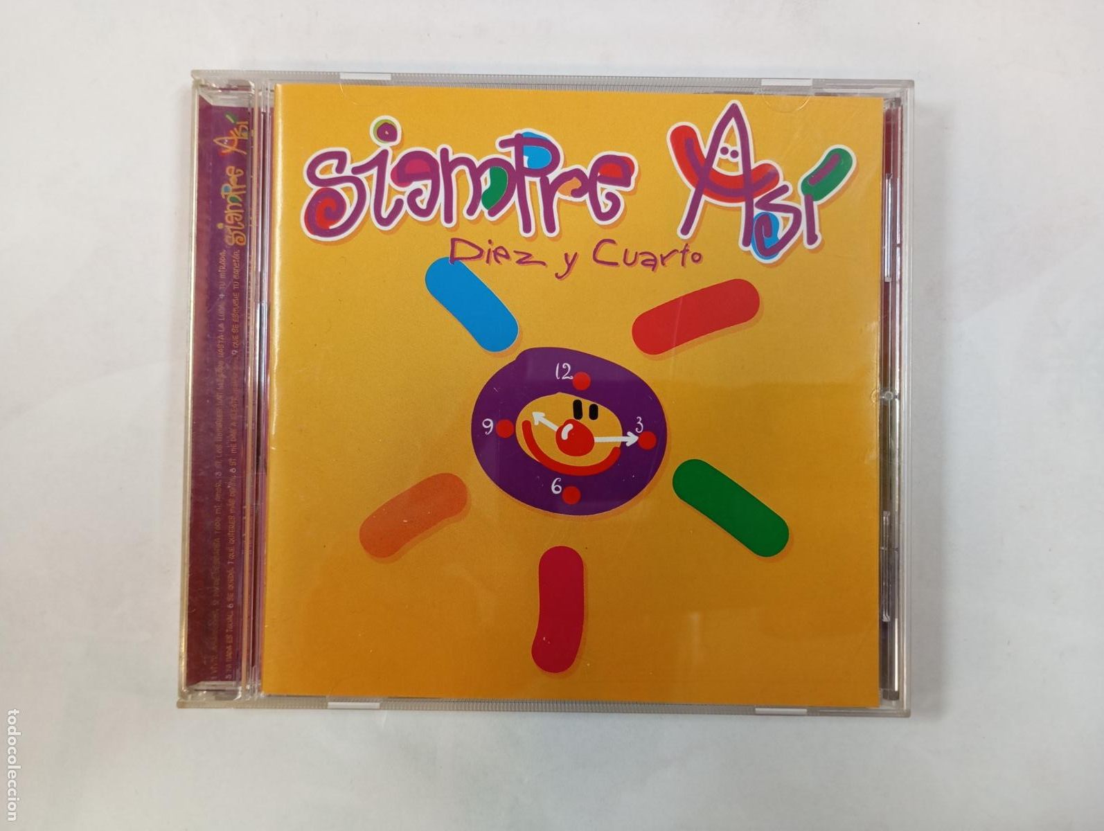 CDs de M&uacute;sica: Siempre As&iacute; &ndash; Diez Y Cuarto. CD. TDKV145