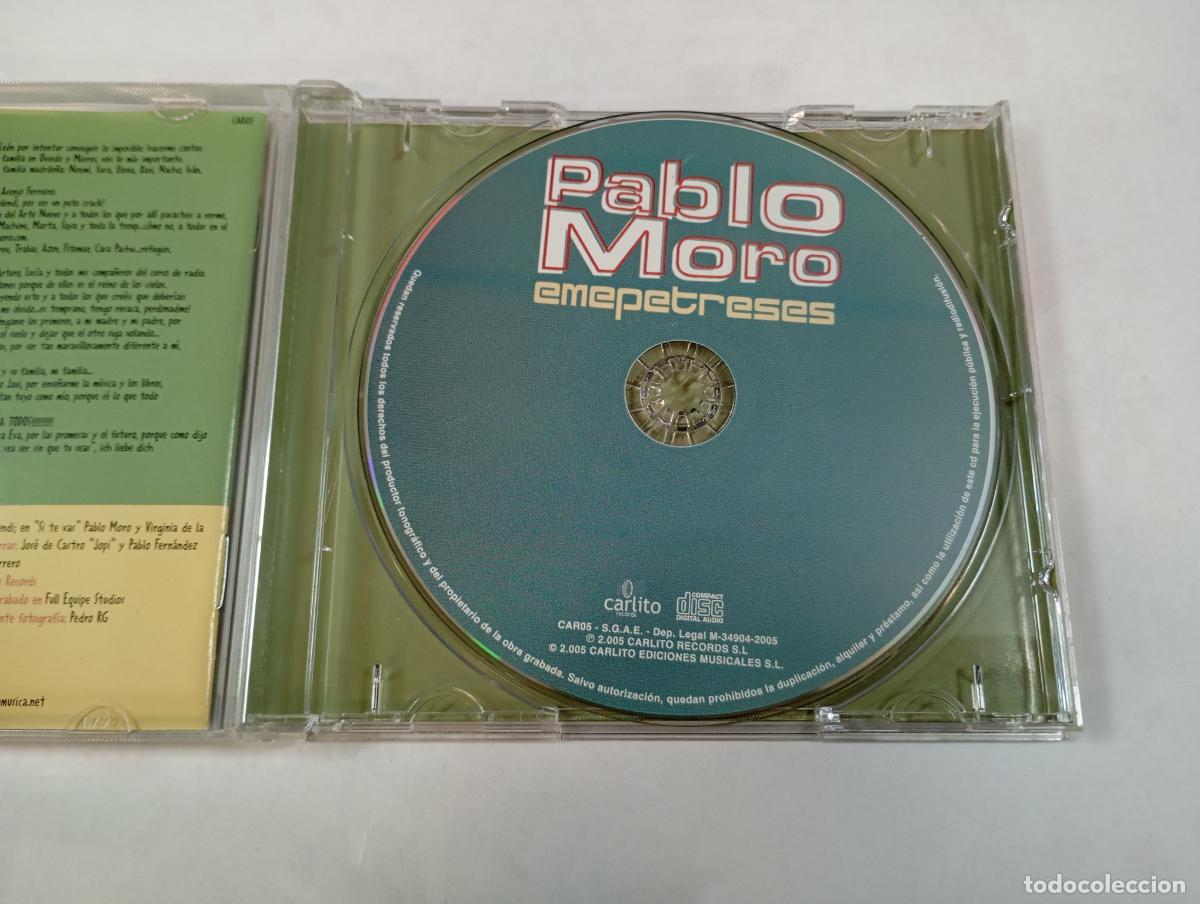 CDs de m&uacute;sica: PABLO MORO. Emepetreses. CD. TDKV145 - Foto 2