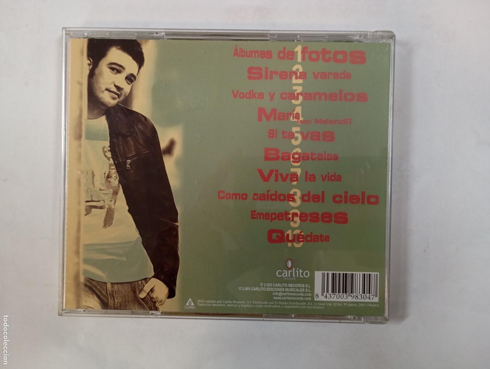 CDs de m&uacute;sica: PABLO MORO. Emepetreses. CD. TDKV145 - Foto 3