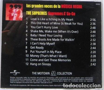 CDs de m&uacute;sica: THE SUPREMES - A GO GO - CD - Foto 2