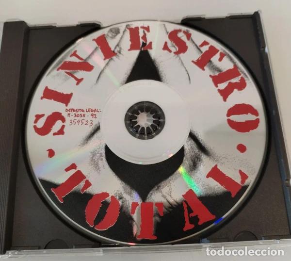 CDs de m&uacute;sica: SINIESTRO TOTAL, Directo de 1991, CD - Foto 4