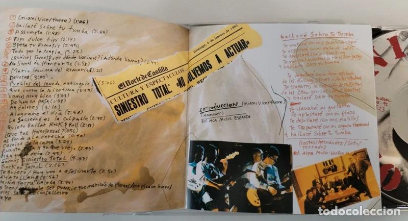 CDs de m&uacute;sica: SINIESTRO TOTAL, Directo de 1991, CD - Foto 7
