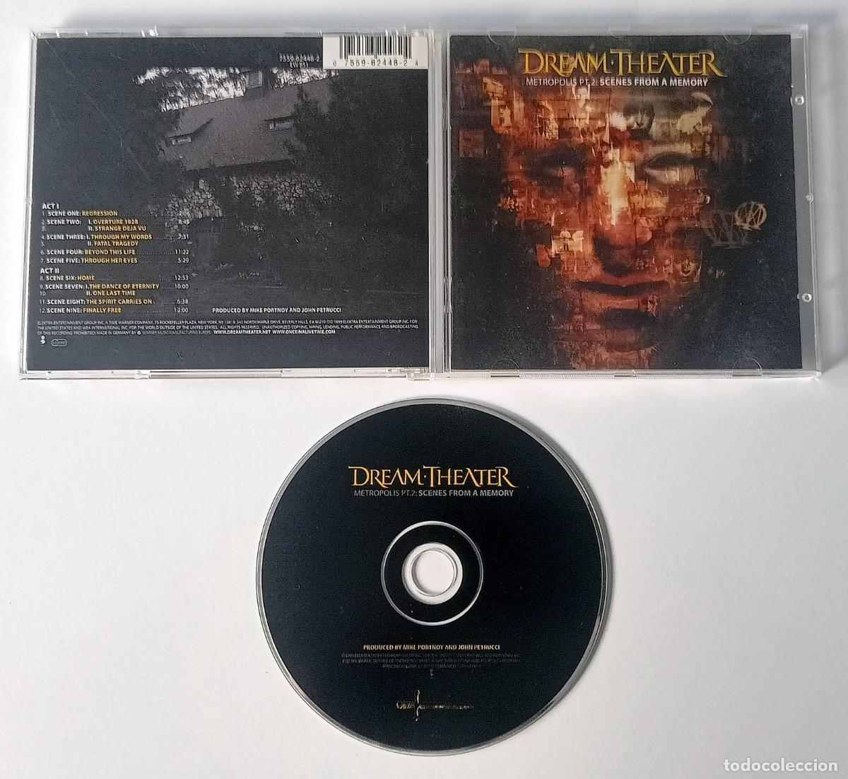 CDs de m&uacute;sica: CD DREAM THEATER - METROPOLIS Pt 2: SCENES FROM A MEMORY - Foto 2