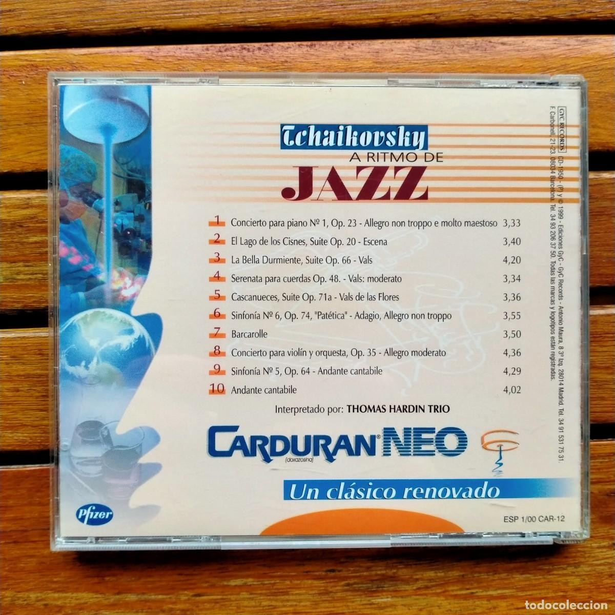 CDs de m&uacute;sica: TCHAIKOVSKI A RITMO DE JAZZ..DISCO CD. COMPACT DISC - Foto 2