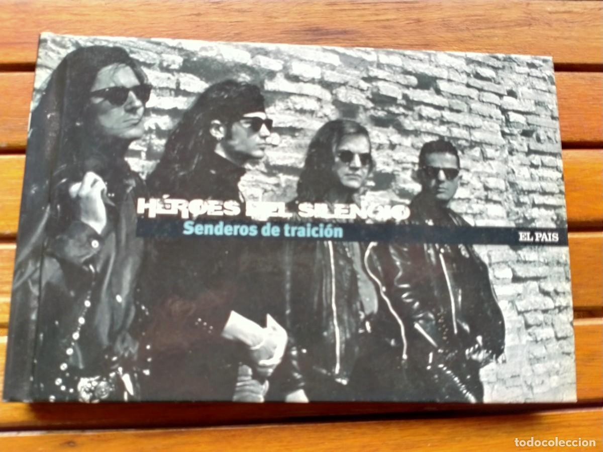 CDs de m&uacute;sica: HEROES DEL SILENCIO. SENDEROS DE TRAICI&Oacute;N. DISCO-LIBRO CD - Foto 1