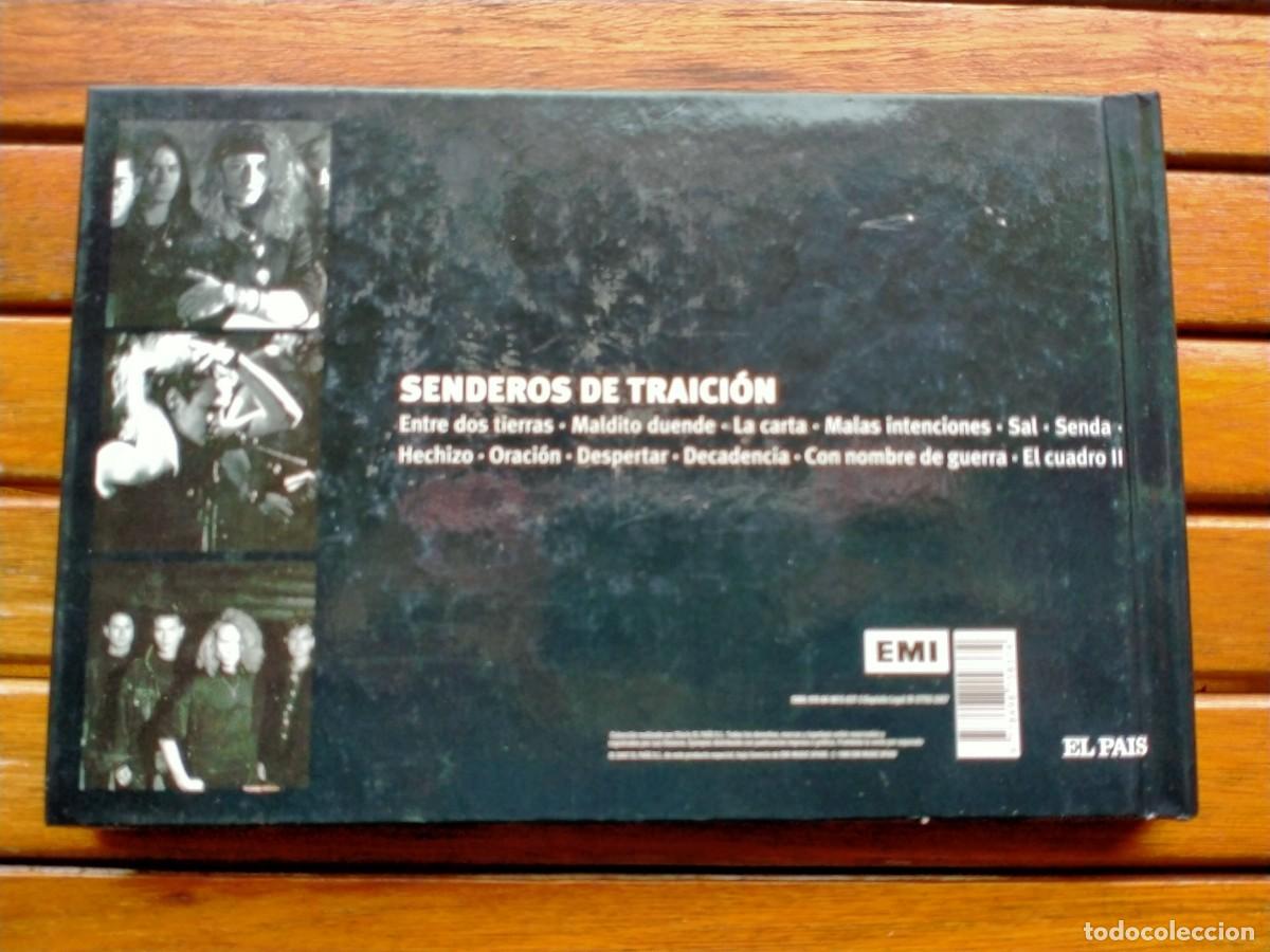 CDs de m&uacute;sica: HEROES DEL SILENCIO. SENDEROS DE TRAICI&Oacute;N. DISCO-LIBRO CD - Foto 2
