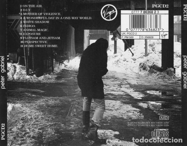 CDs de m&uacute;sica: Peter Gabriel &ndash; Peter Gabriel - Foto 2