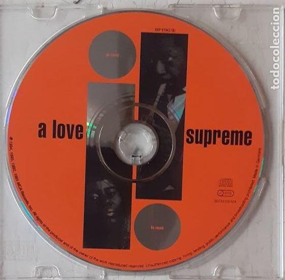 CDs de M&uacute;sica: A Love Supreme - John Coltrane