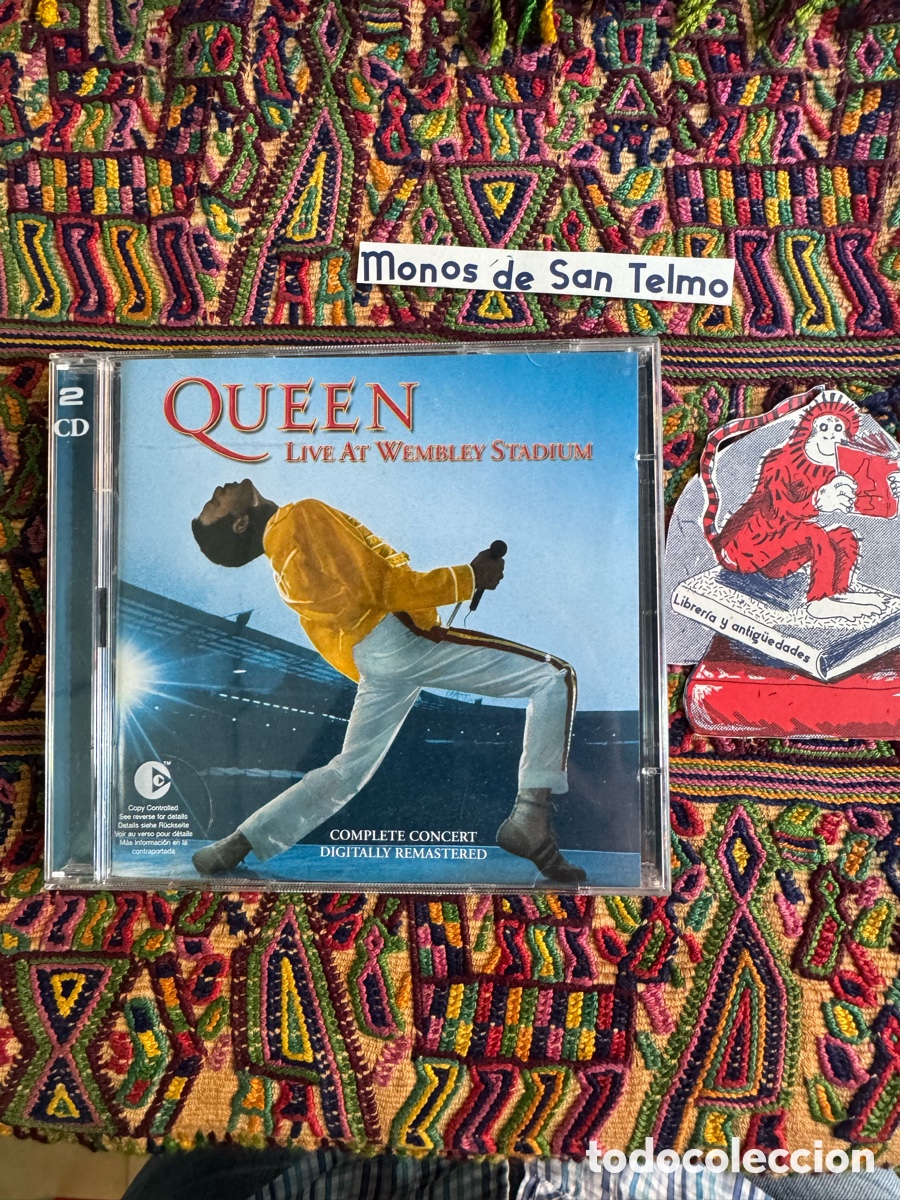 CDs de M&uacute;sica: CD Queen Live Wembley 2 CD