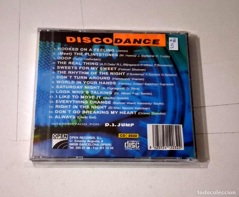 CDs de m&uacute;sica: CD &rdquo;DISCO DANCE&rdquo; CD 15 TRACKS D.J. JUMP - Foto 2