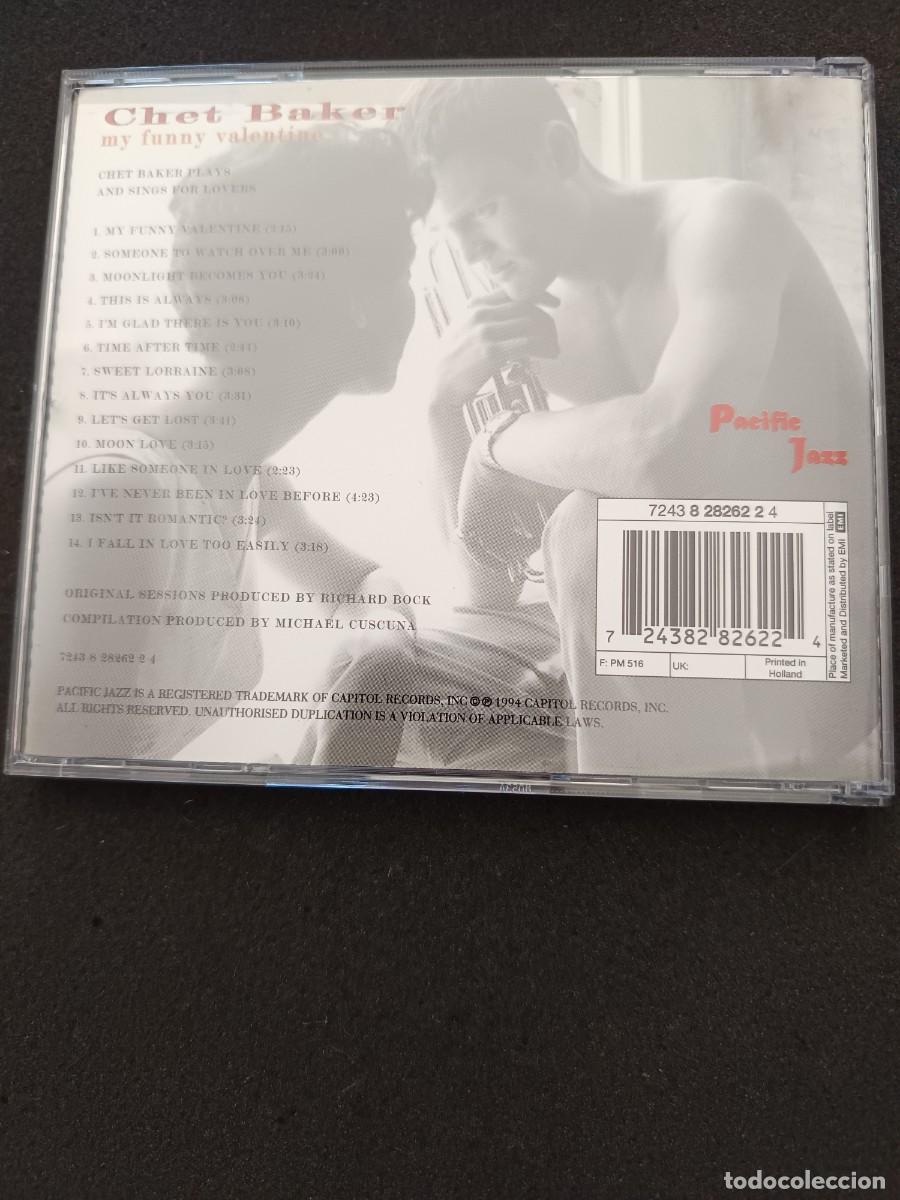 CDs de m&uacute;sica: CHET BAKER. MY FUNNY VALENTINE - Foto 2