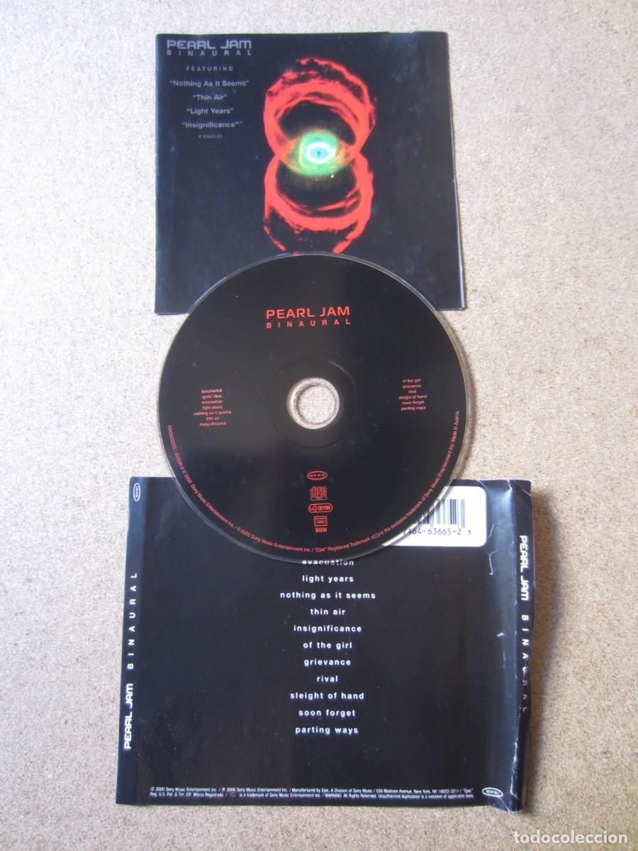 CDs de m&uacute;sica: Pearl Jam - Binaural (CD) - Foto 1