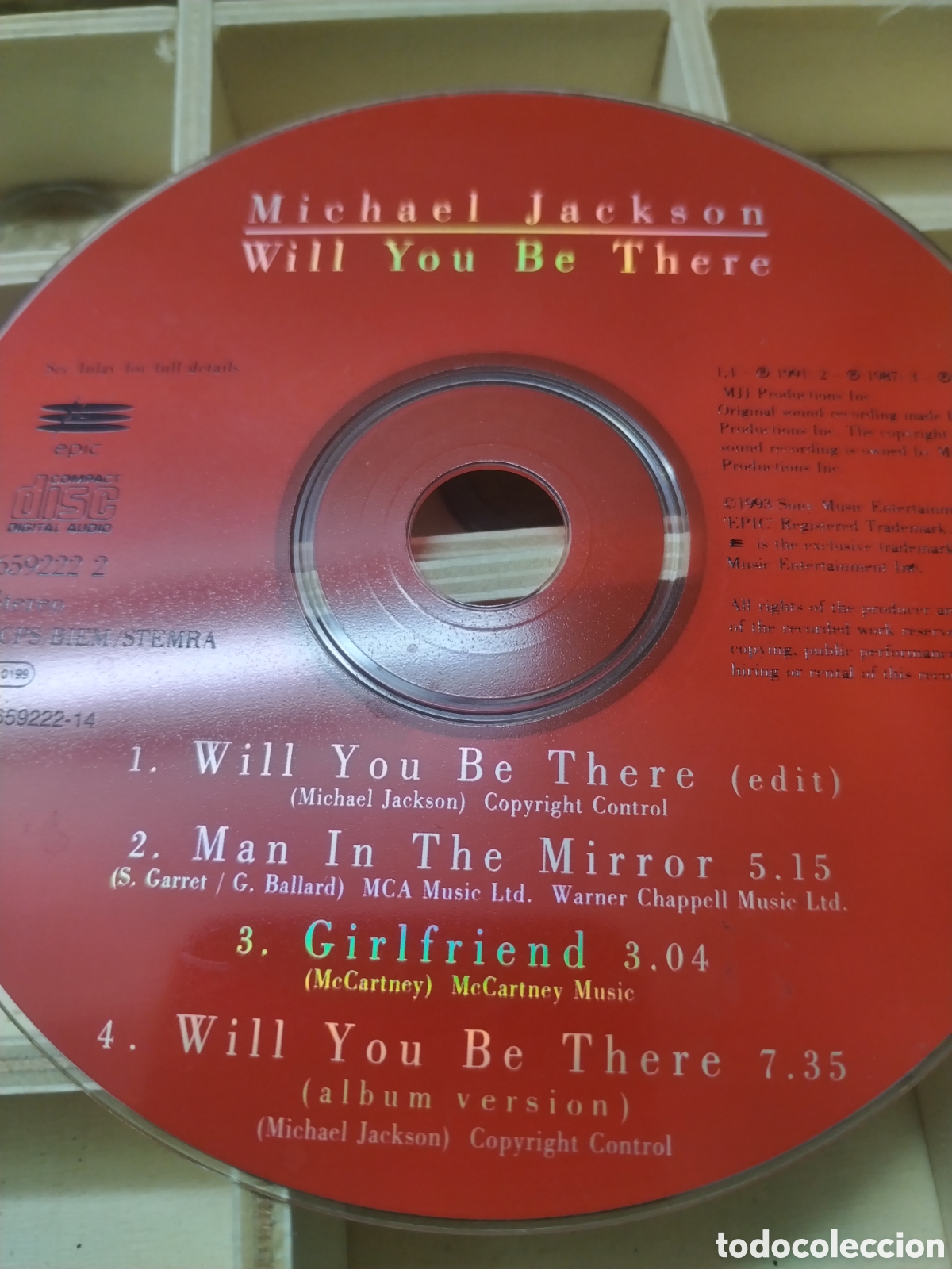 CDs de m&uacute;sica: MICHAEL JACKSON..... - Foto 1