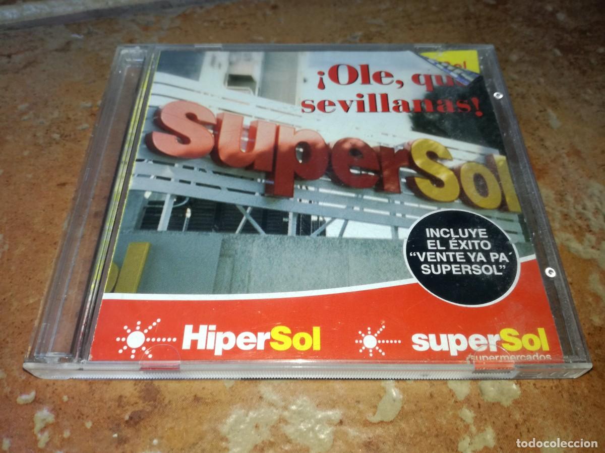 CDs de m&uacute;sica: OLE, QUE SEVILLANAS-SUPERSOL - Foto 1