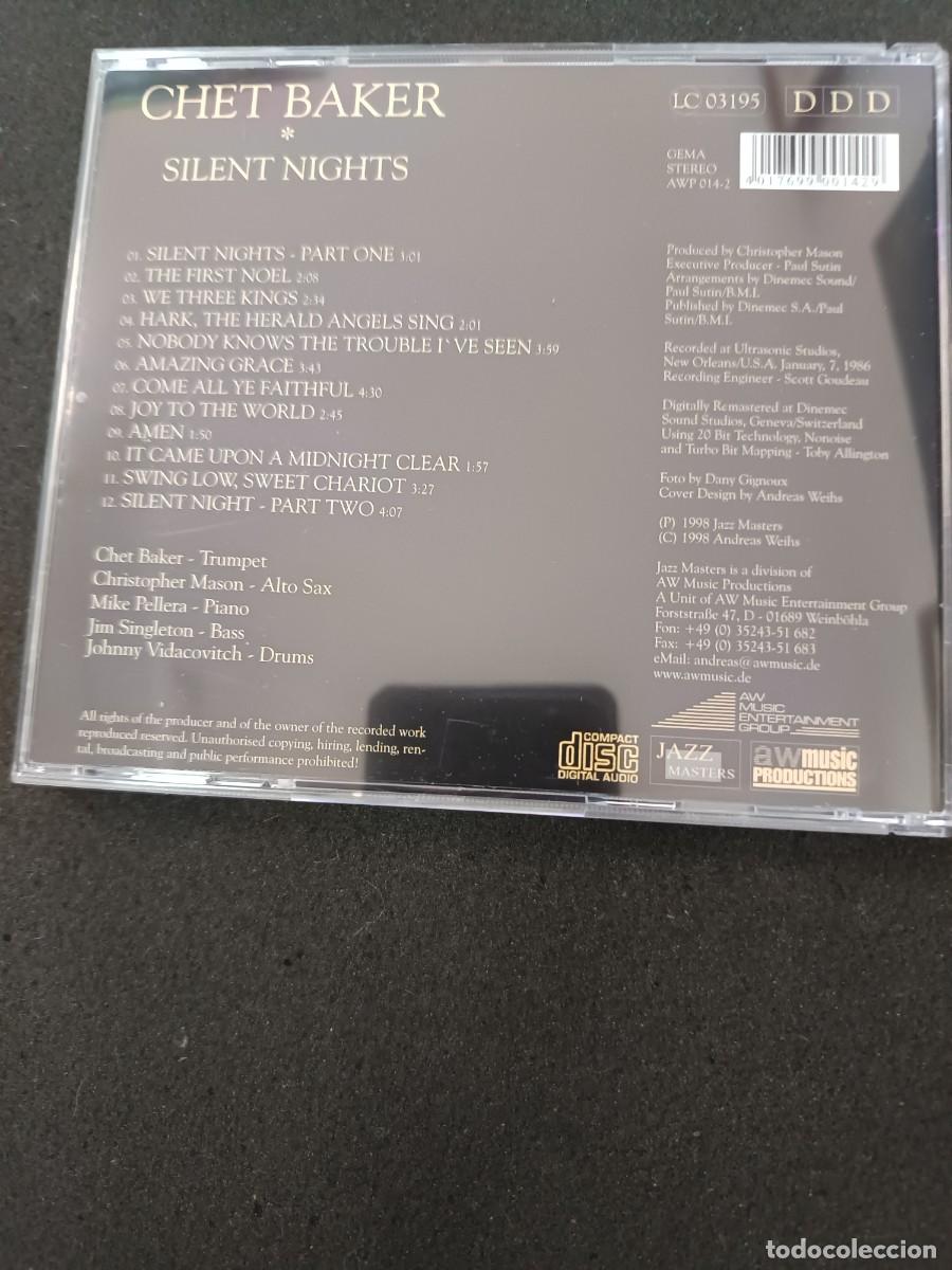 CDs de m&uacute;sica: CHET BAKER. SILENT NIGHTS - Foto 2