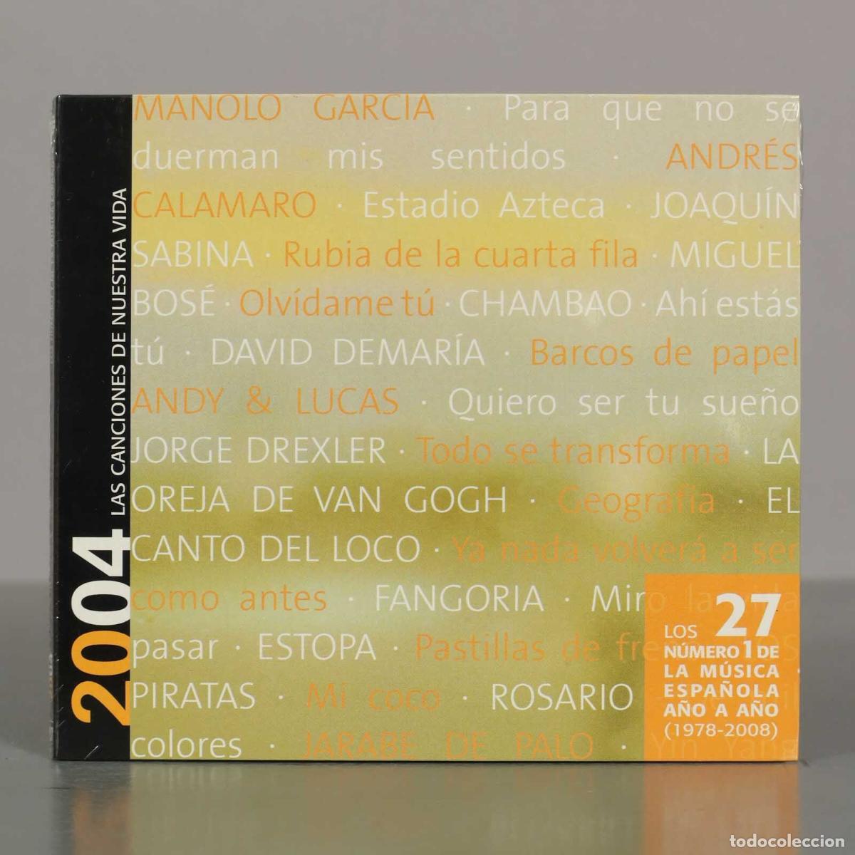 CDs de m&uacute;sica: CD. Various &ndash; 2004. Las Canciones De Nuestra Vida. PRECINTADO. - Foto 1