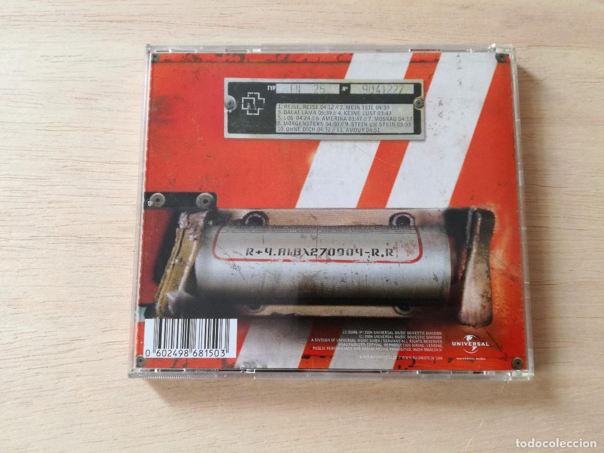CDs de m&uacute;sica: RAMMSTEIN - REISE REISE - PEDIDO MINIMO 7&euro; - Foto 3