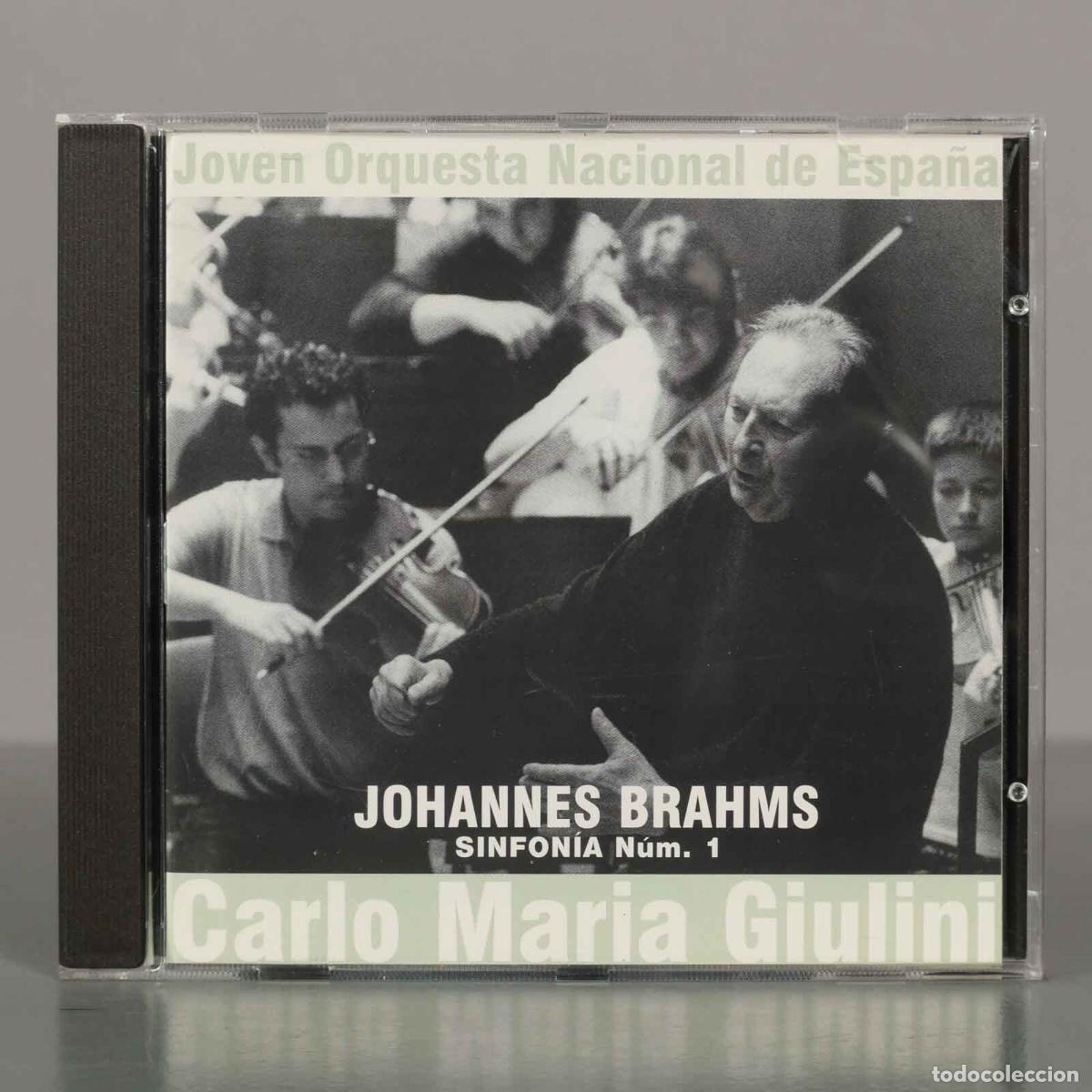 CDs de M&uacute;sica: CD. Joven Orquesta Nacional de Espa&ntilde;a. Carlo Maria Giulini - BRAHMS. Sinfon&iacute;a N&uacute;m. 1.