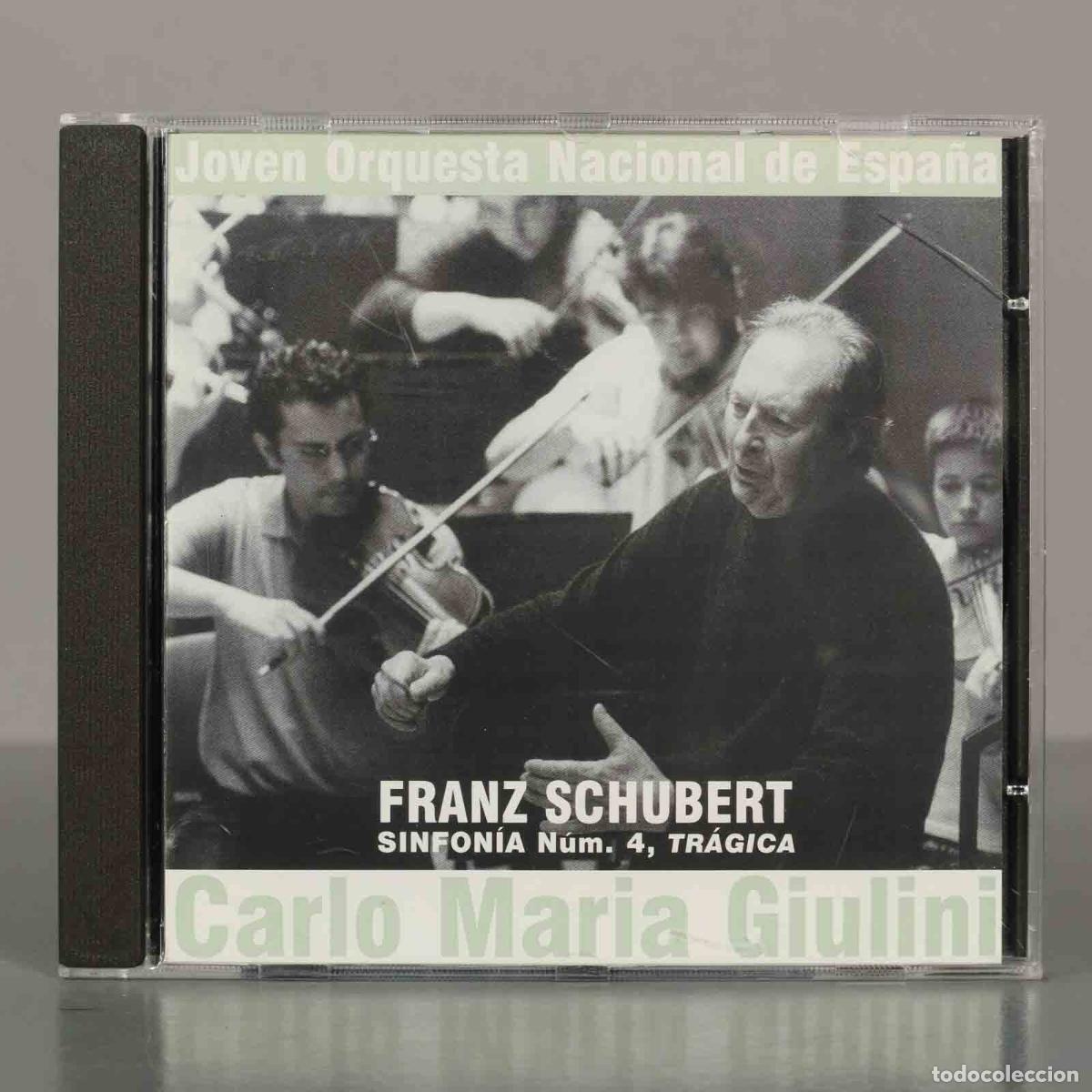 Musik-CDs: CD. Joven Orquesta Nacional de Espa&ntilde;a. Carlo Maria Giulini - FRANZ SCHUBERT SINFON&Iacute;A N&uacute;m, 4, TR&Aacute;GIC