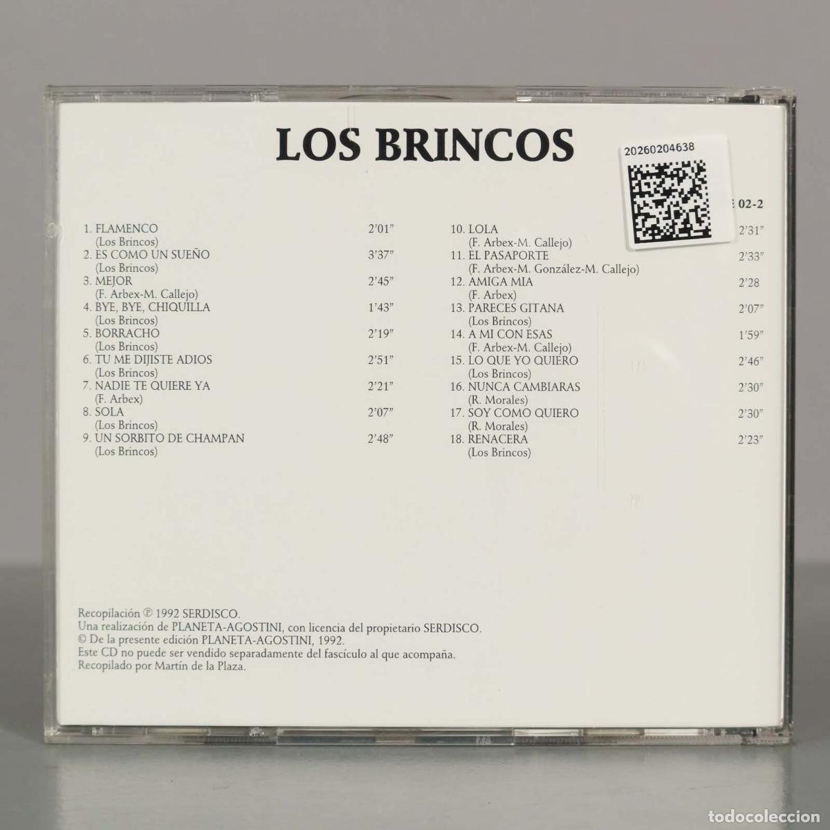 CDs de m&uacute;sica: CD. Various &ndash; Los Brincos. - Foto 2